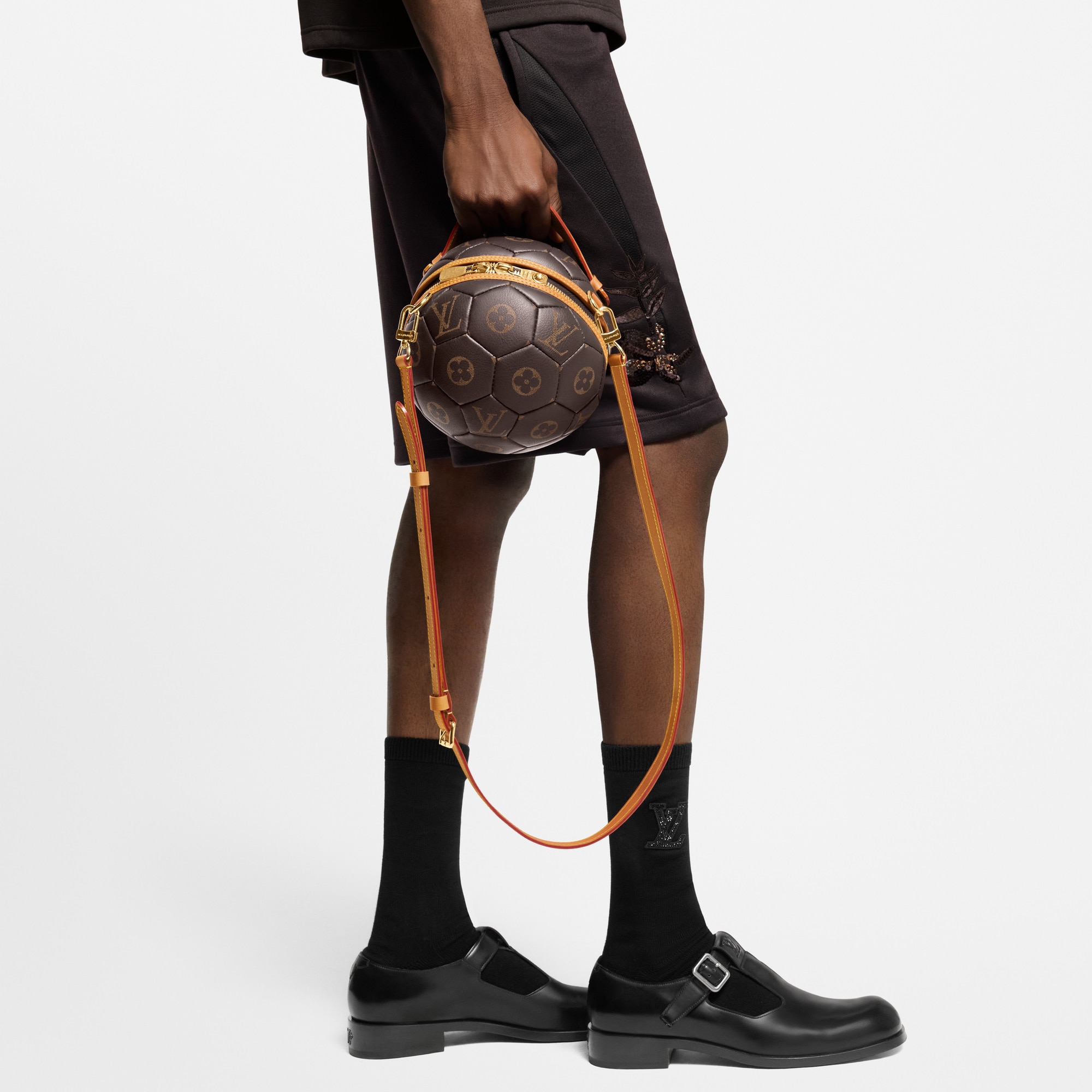 Soccer Ball Bag Autres Cuirs Monogram - Men Small Leather Goods